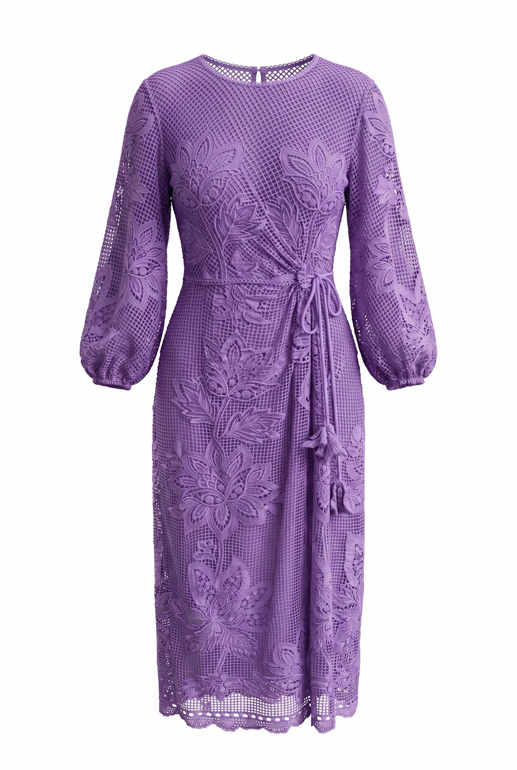 Farm Rio Purple Guipire dress Size XL with tags