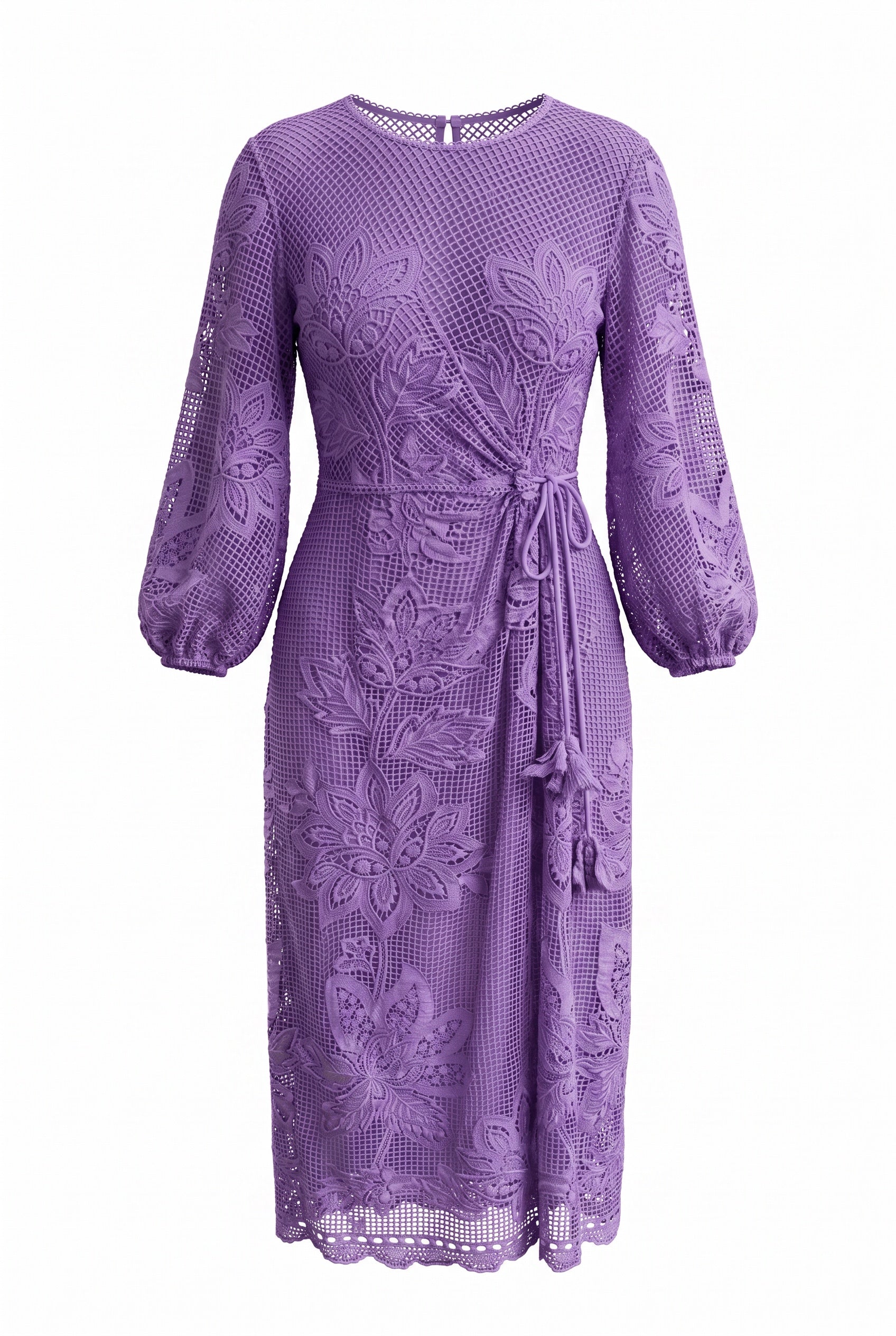 Farm Rio Purple Guipire dress Size XL with tags